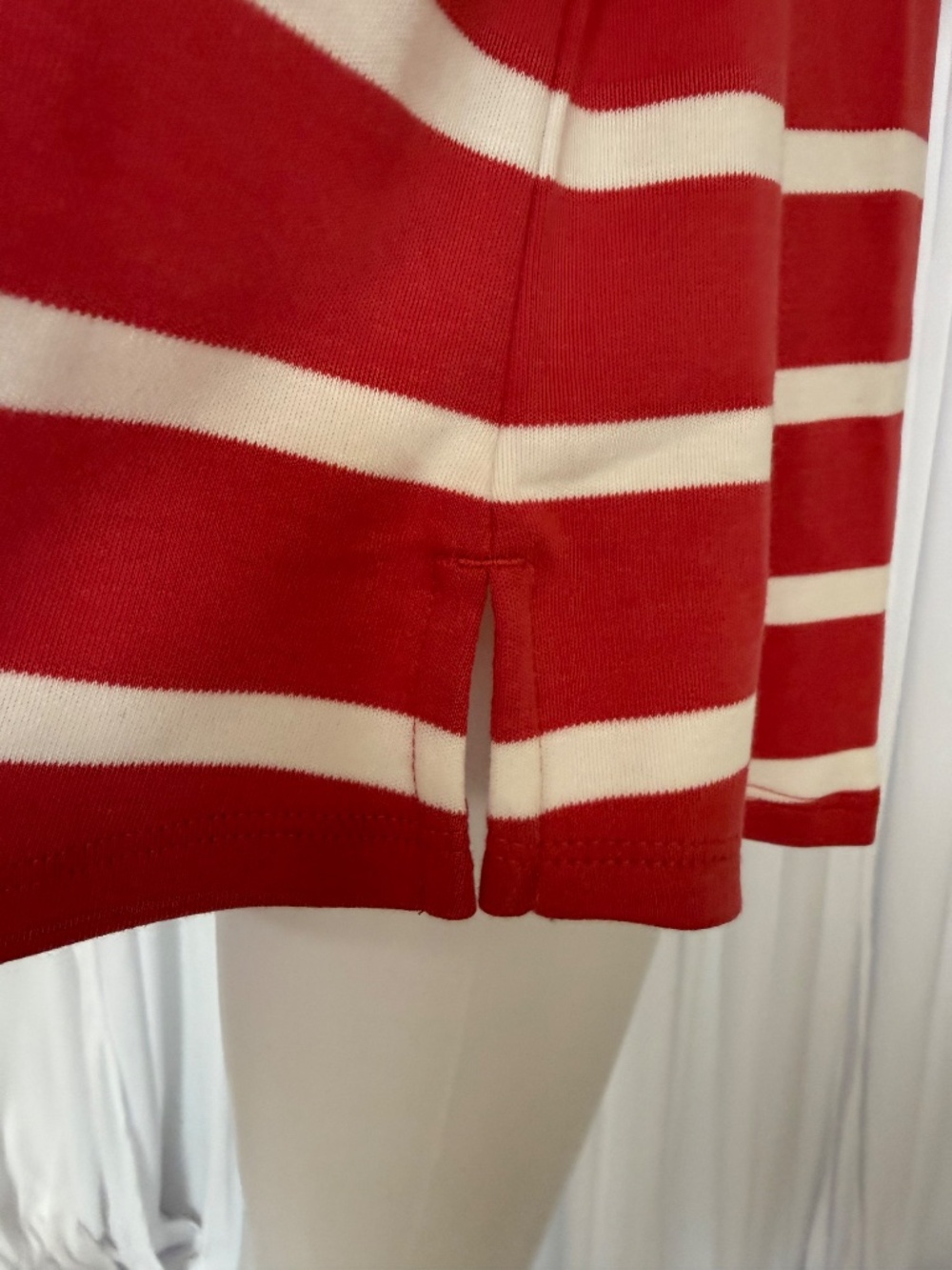 Martha Stewart Signature Coral Stripe Modal Blend Tunic Top XL NWOT - Picture 12 of 16